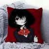 M-Misaki Mei Cartoon Animation Personalized Picture Text Home Decorative Pillows Household Gifts 45x45cm