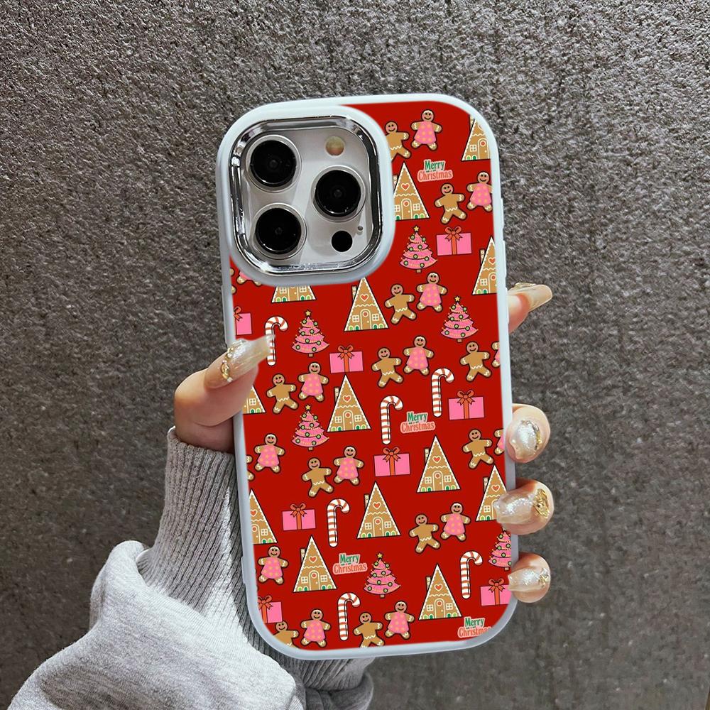 N115 Веселый рождественский дизайн С Новым годом Мягкие чехлы для телефонов iPhone 16Pro — фото 17