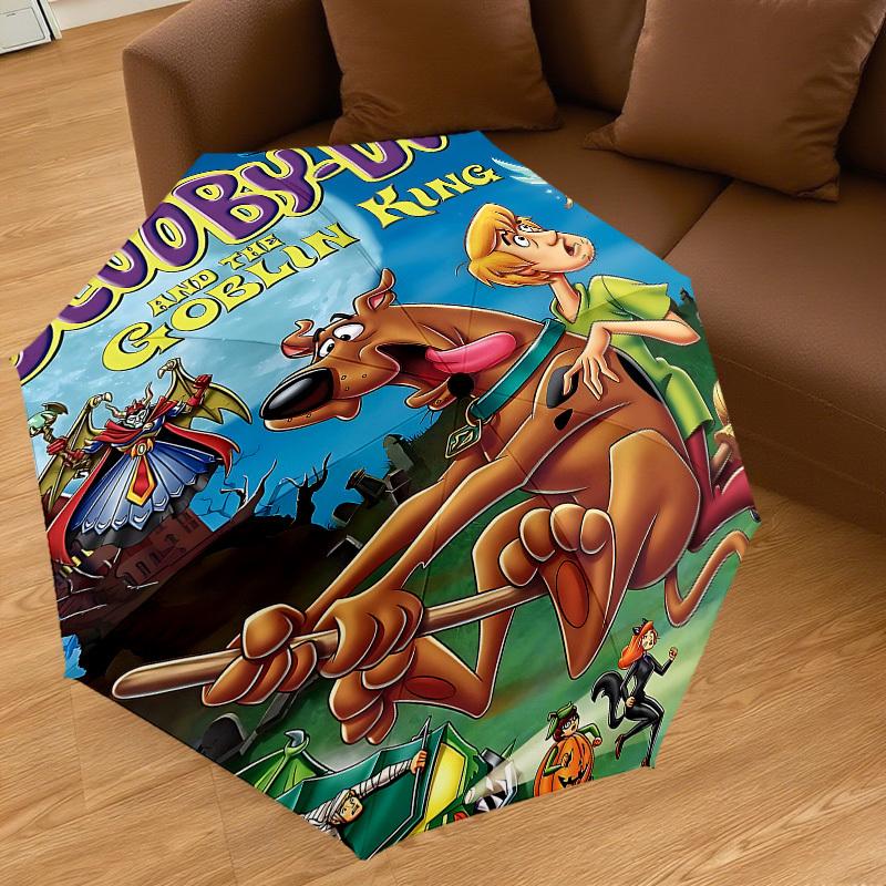 1PC Scooby-Doo Goblin King Umbrella-8-Rib Reinforced, Automatic Open, Lightweight & Durable, Cute Fashion Accessory for Outdoor, D2640