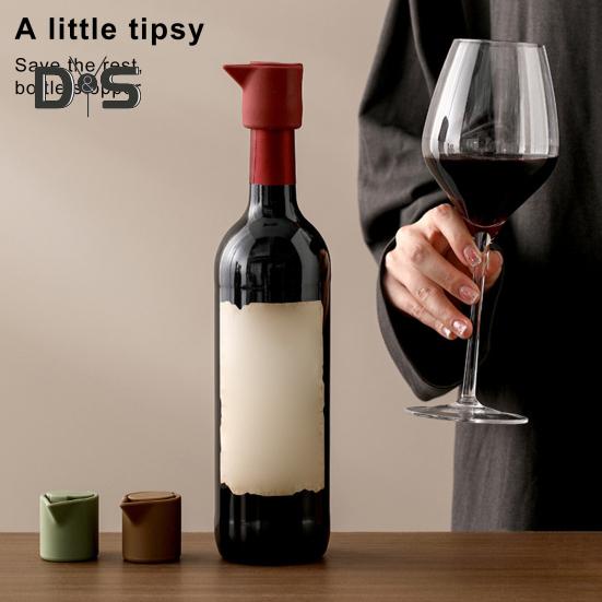 Weinflaschenverschlüsse aus Silikon, wiederverwendbare Weinkorken mit Vakuumverschluss zur Erhaltung der Frische, universelle Weinverschlüsse für Champagner, Limonade