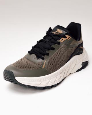 Men's Sneakers Restime 24076 41 Khaki Textile