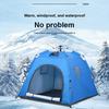  Guest Ice Fishing Tent Outdoor Tent Camping Tent Thickened Quilted Cotton Tent Extreme Cold Warmth Anti-Wind Waterproof