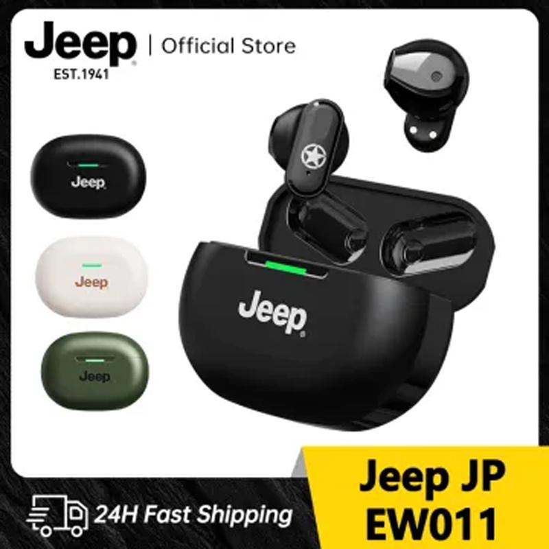 JOT2 Jeep TWS Wireless Bluetooth Earphones Sport Music Headphones HiFi Stereo Headset Noise Reduction Earbuds with Mic HD Voice