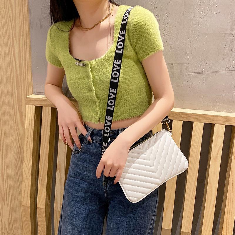Embroidered Flower Bag Bag Female Lis Ag Personalized Shoulder Bag Fresh and Sweet Messenger Women's Bag