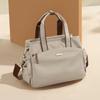 Geantă de mână pentru femei, culoare solidă, la modă, impermeabilă, cu mai multe compartimente, mâner superior, capacitate mare, geantă crossbody pentru femei