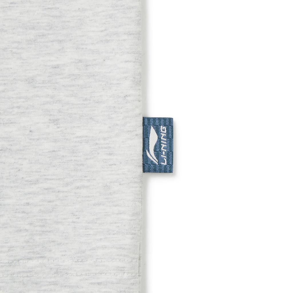 Li-Ning Quick-Dry Cool Round Neck Logo Stitching T-Shirt Men Tops AHSW277-2