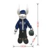 Peluche de Friday Night Funkin Muñeco Relleno de Anime Skid Pump Whitty Figuras Suaves Novio Modelo Espeluznante Niños Niños Fans Regalos