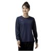 Training UPF15 Sun Dress Size M Wear, Long-sleeved T-shirt, Navidry, Sweat-wicking, Quick-drying, Innerwear, Protection, 32MAC395, Women's,