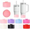 Silicone Cup Boot for 40oz Tumbler Water Bottle Protective Bottom Sleeves Non-Slip Cup Sleeve Bow Straw Cap Sleeve Cover
