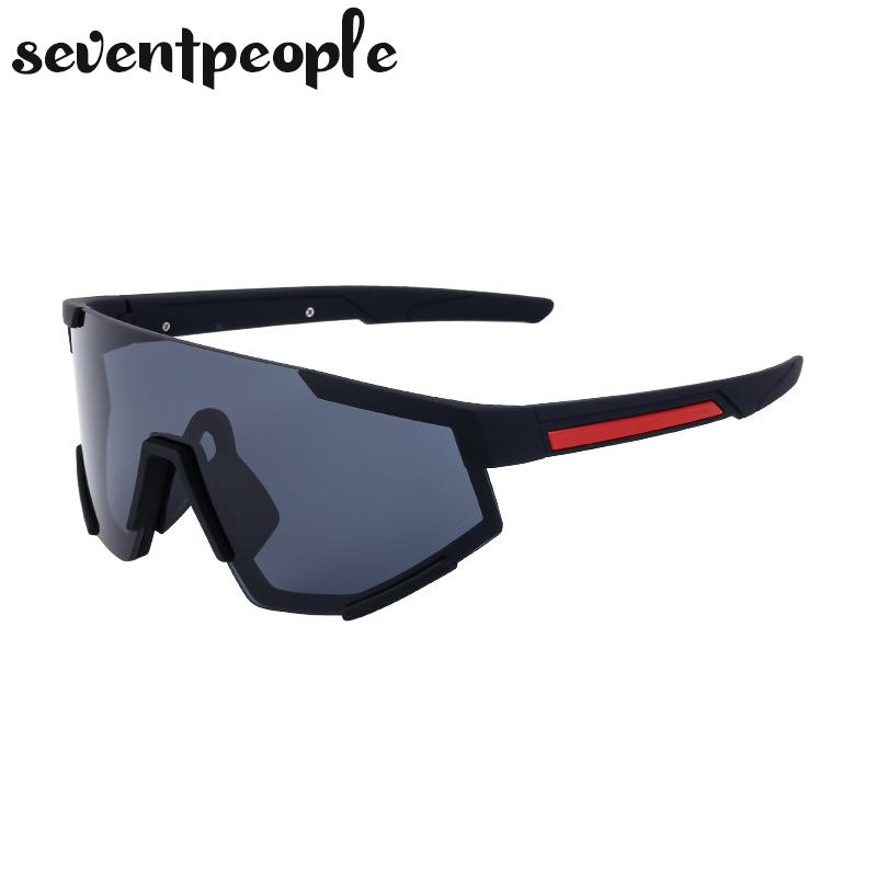 Sports Oversized One-Piece Shield Sunglasses Women  Luxury Steampunk Outdoor Goggle Sun Glasses For Male Punk Shades UV400