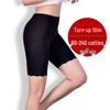 Women's Plus Size High Waist Ice Silk Seamless Shorts - Extra Large Fit