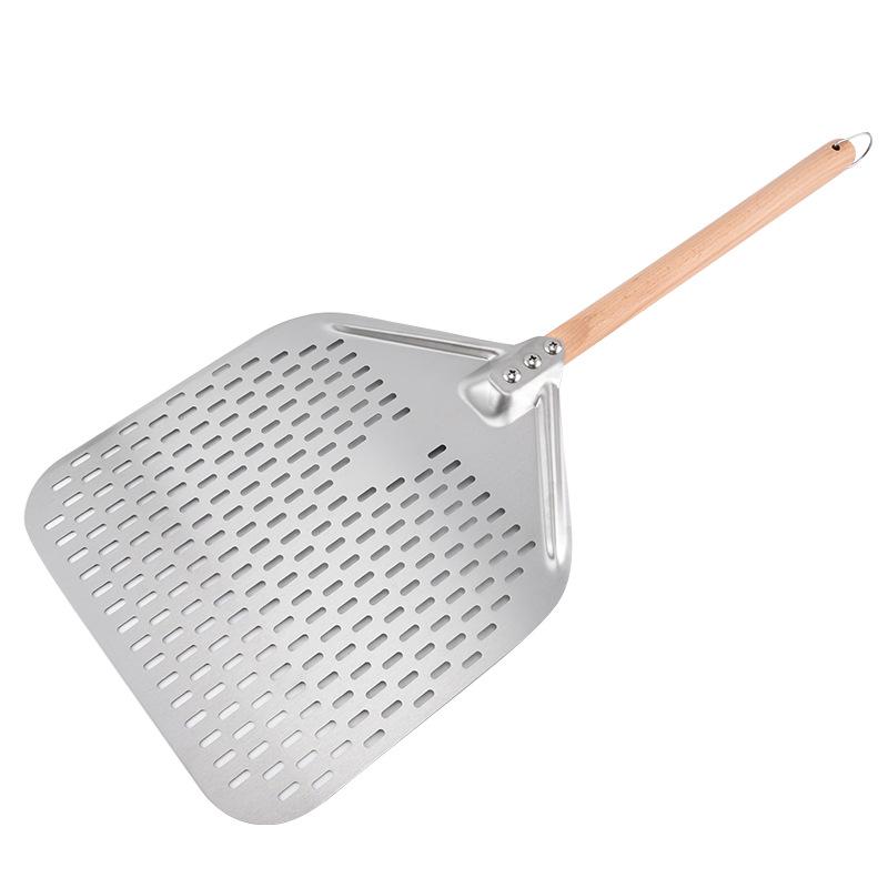 Detachable Stainless Steel Pizza Peel for Baking and Cake Flipping