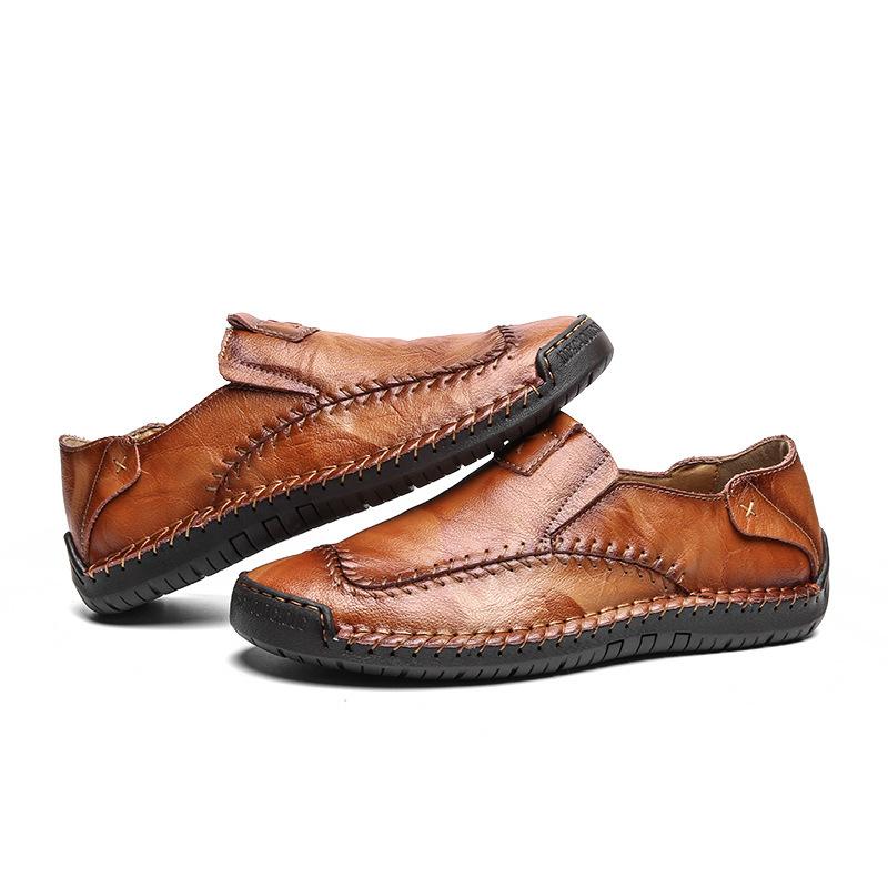 2019 European and American large size men's shoes 46male spring men's casual leather shoes shoes47 breathable 48 size men's shoes Ebay