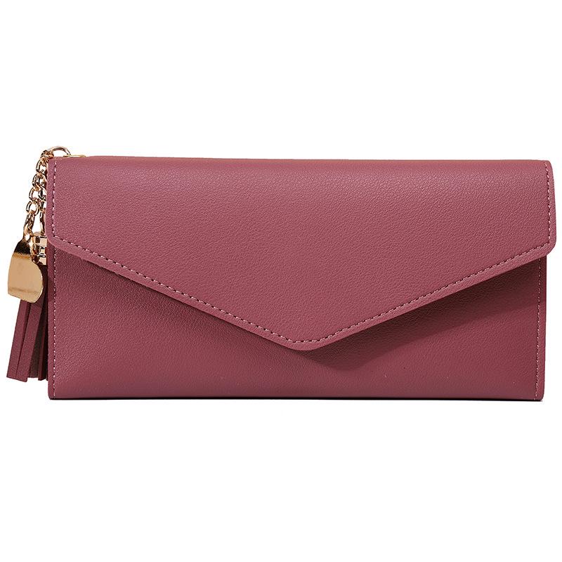 2025 Tassel Coin Purse: Cute, Slim Women's Wallet & Student Card Holder