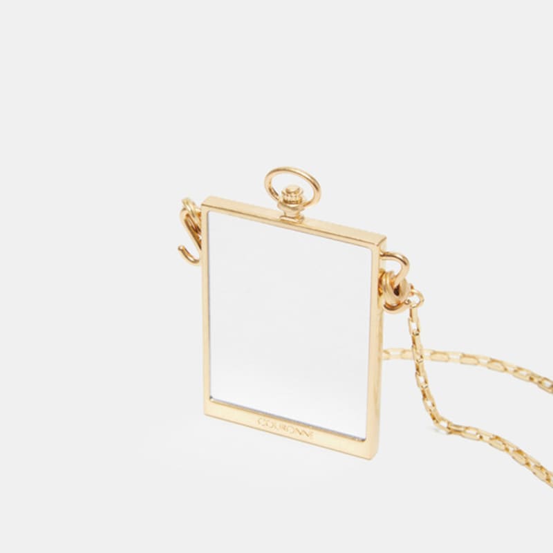 

COURONNE Reve Mini Mirror Chain Charm_RCAEX25157GDX gold