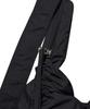 Covernat Woman Cloverheart New Shirring Hobo Crossbody Bag Black