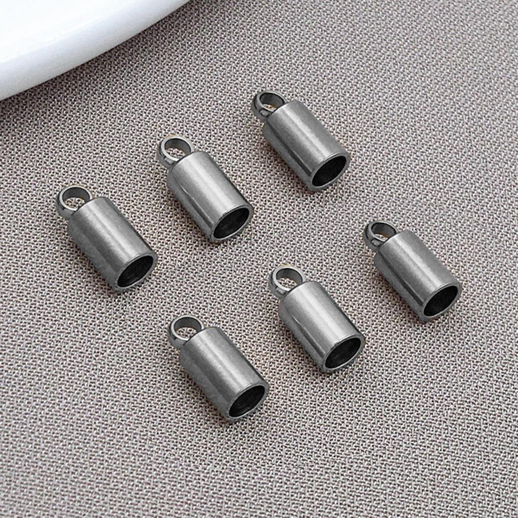 Stainless Steel Gold Chain Clasp Leather Connector for DIY Bracelet/Necklace Jewelry