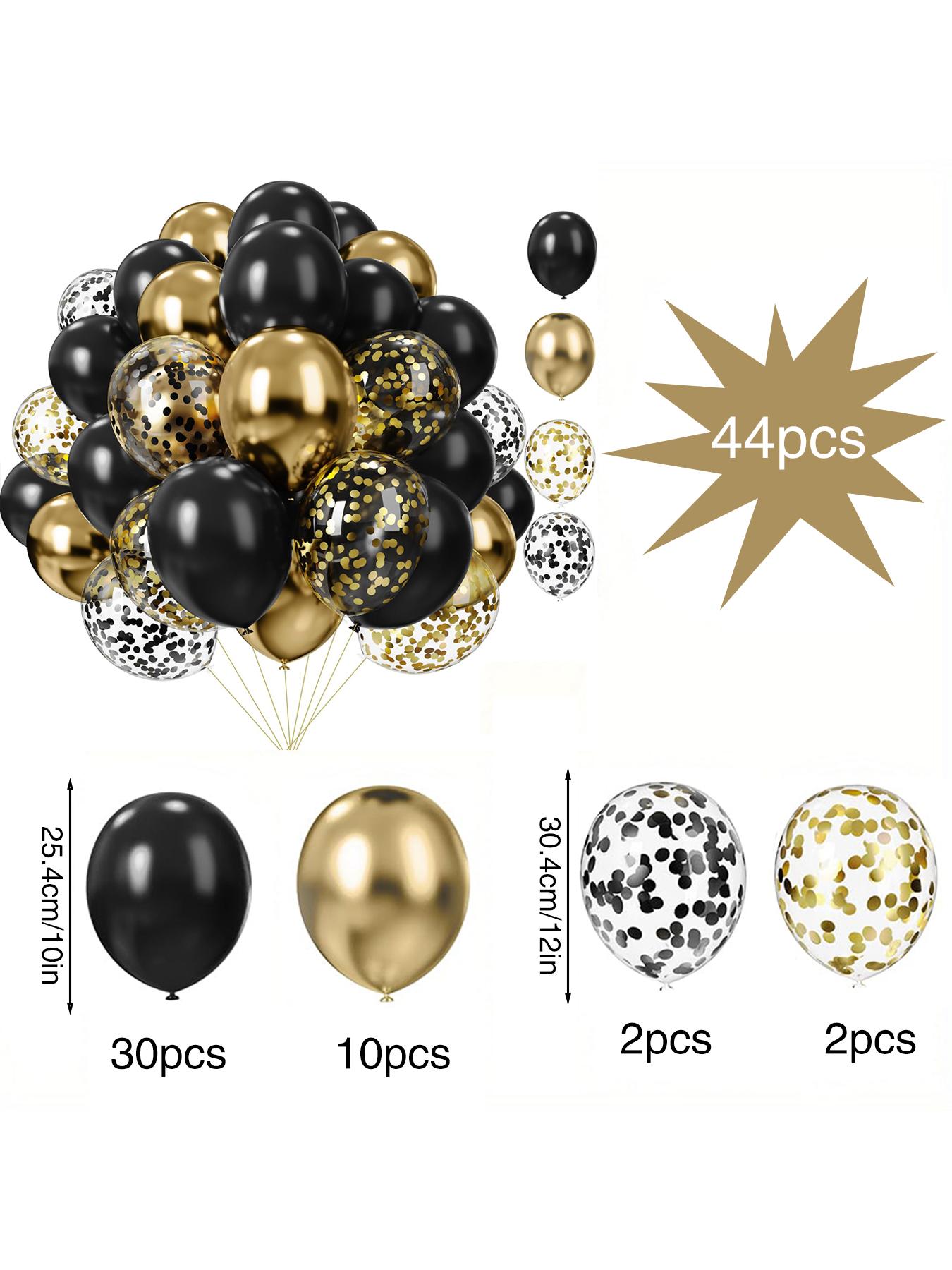 

Набор из 44 ярких разноцветных зеленых шаров, подходит для дней рождений, свадеб, вечеринок, выпускных церемоний, St. Декор ко Дню Святого Патрика 10inch