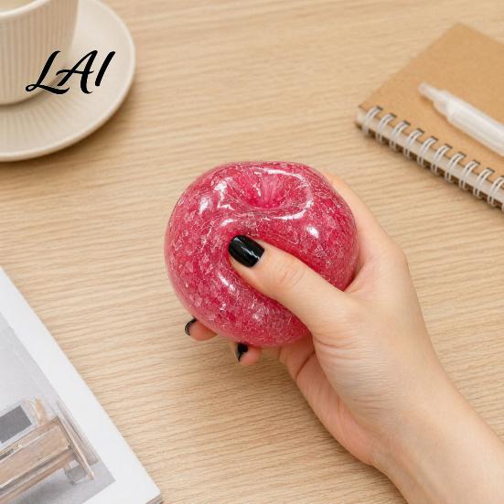Calming Fidget Toy Stress Relief Fruit Squeeze Toy Soft Stretchy Sensory Portable Reliever Home Office Worker Relaxation Desk