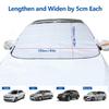 Windshield Cover For Winter Ice/Snow/Frost, Heavy Duty Ultra Thick Protective Windscreen Cover, Snow Ice Frost Dust Water Resistent, Pefect For Car