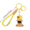 Anti-Lost Little Dog Keychain Resin Cartoon Dog Key Ring  Girls Couple Girlfriends