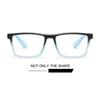 Gradient Blue Reading Glasses For Men Women Fashionable Presbyopia Glasses Personalized Retro Ultra Light Computer Eyewear +1.0+1.5+2.0+2.5+3.0+3.5+4