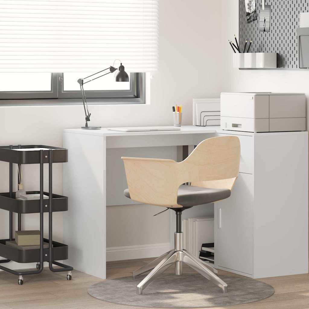 vidaXL Schreibtisch Weiß Holzwerkstoff 102 x 50 x 75 cm weiß