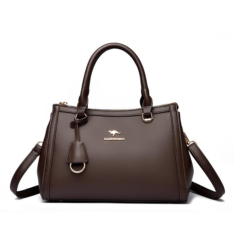 Women's Large Capacity Mother's Bag, Middle-aged Lady's Shoulder Bag for Carrying, Commuting Lady's Bag