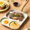 Universal 3-in-1 Non-stick Home Breakfast Pan Anti Scalding Mini Burger Pot Mai Fan Shi Bacon Steak Fried Egg Flat Bottomed Pan