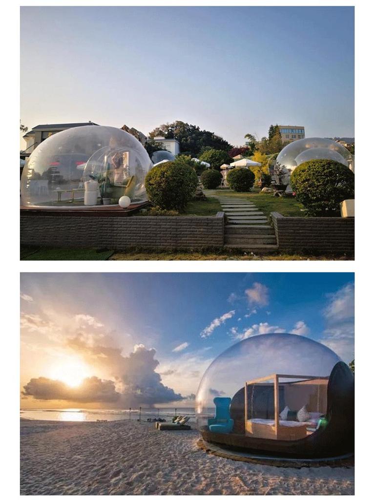 Transparent Inflatable Bubble Tent: Outdoor Starry Sky Room for Weddings, Birthdays, and Events