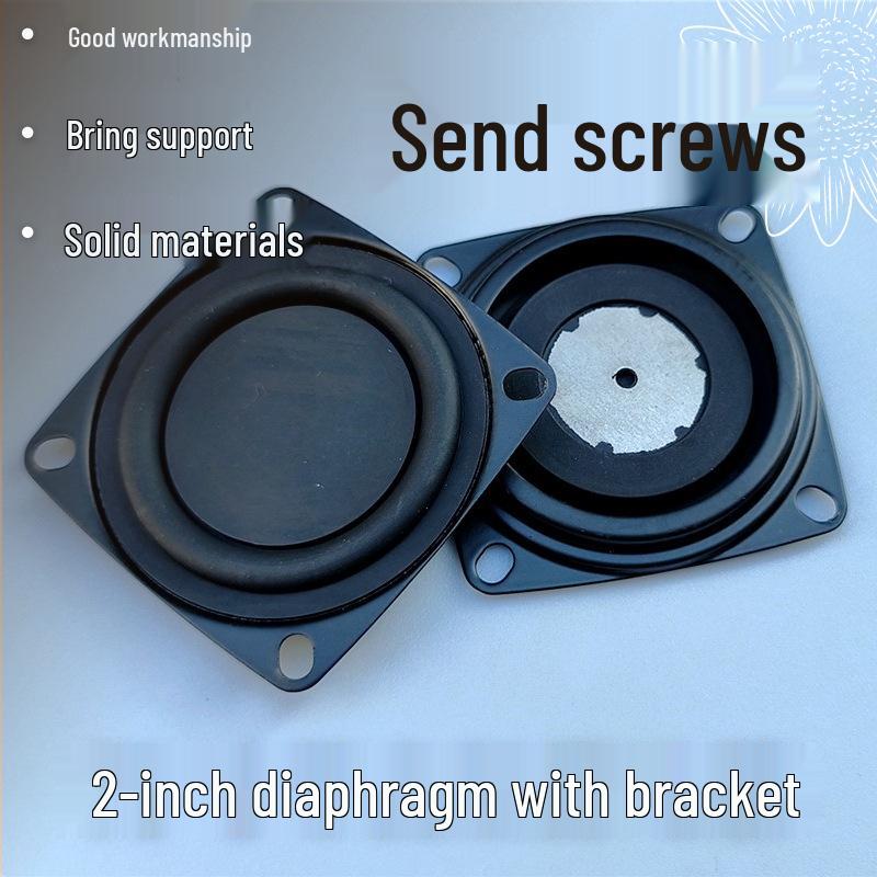 2  Bass Diaphragm with Bracket for Instrument Enhancement