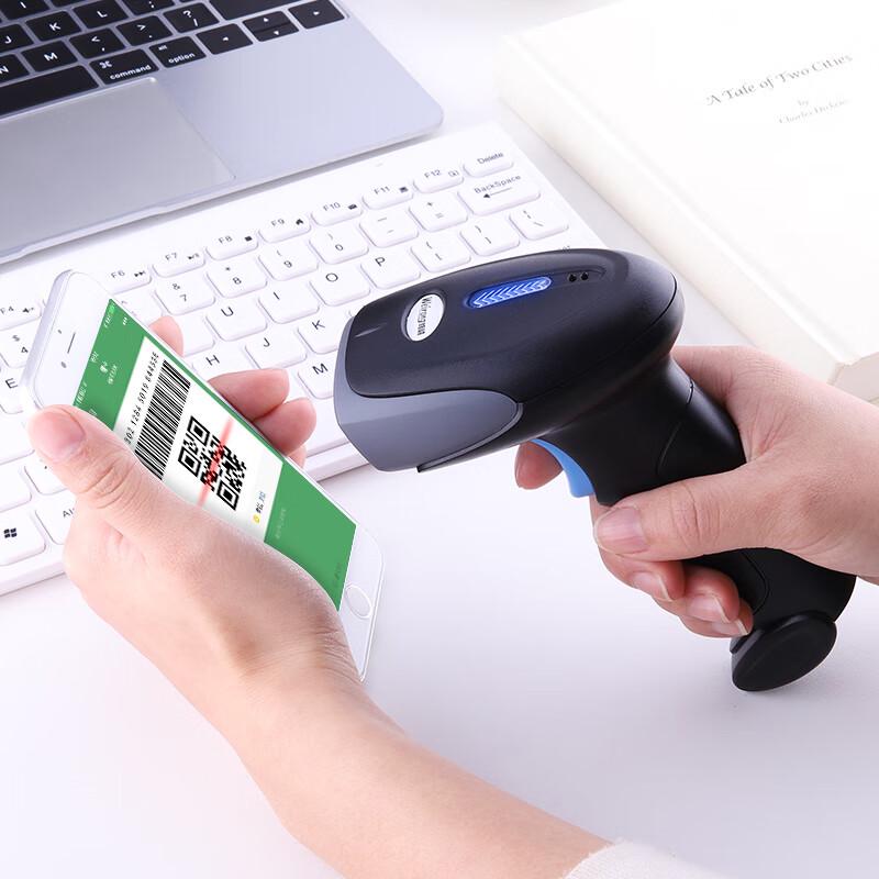 Weirong X5W Wireless 1D/2D Barcode Scanner