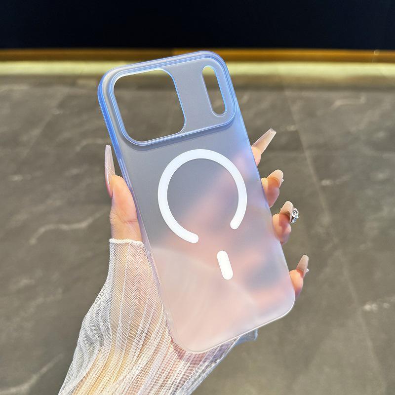 iPhone 17 Pro Max Frosted Gradient Anti-Drop Full Coverage Case with Skin-Feel Texture iPhone 15 Pro