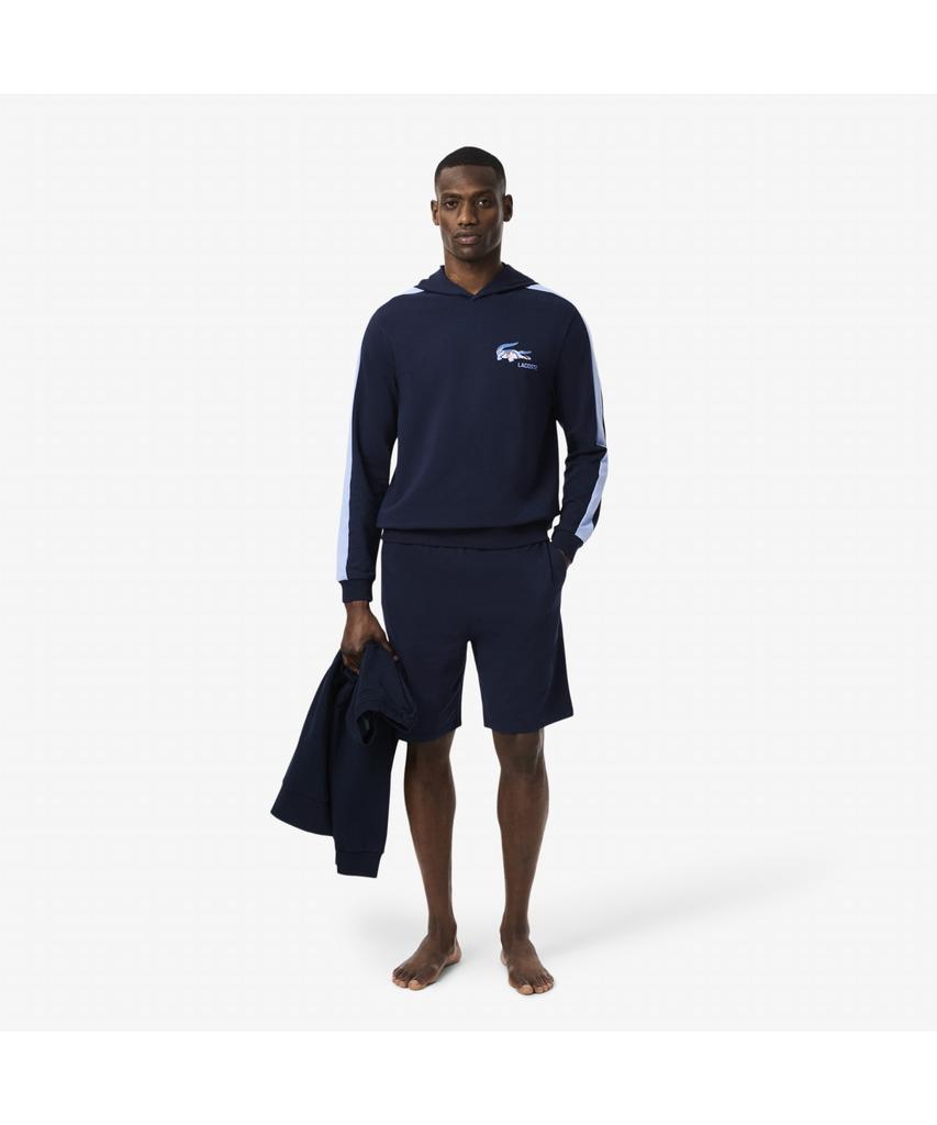 Lacoste Men'S Basic Seasonal Logo Zip-Up Hoodie Sh4980-55N Ait