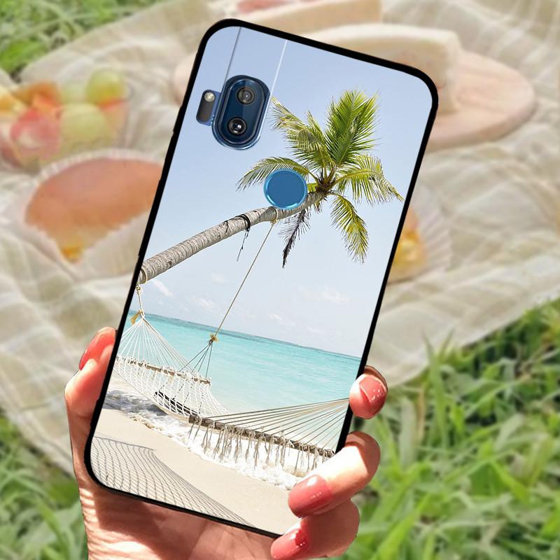 For Moto One Hyper Case Cover For Moto OneHyper Silicone Soft Marble Black Bumper Funda Coque for Moto One Hyper Protective Capa