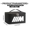 WSQK5 Car Travel Portable Cosmetic Toiletries Foldable Storage Bag For BMW Performance M E87 E30 E46 E28 F35 G20 E93 F20 X3 X
