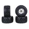 4Pcs/Set 1/10 Truck Tire Tyres Replacement for TRX HSP Tamiya HPI Kyosho Remote Control Model Car