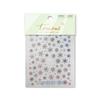 Cute Animals Bear Dog Cake Sweet Cherry Grid Bowknot Star Line Fruit Relief Self Adhesive Nail Art Stickers 5D Manicure Decals