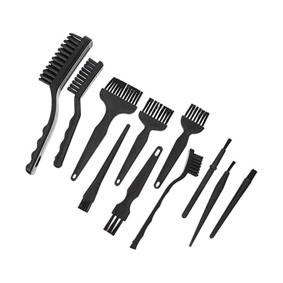ibasenice Set of 11 Anti-Static Keyboard Cleaning Brush for Dust Cleaning Portable Computer Brush Computer Cleaning Goods