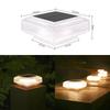 Waterproof LED Solar Fence & Courtyard Post Light