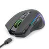 e-Element 2.4G Wireless Gaming Mouse with RGB Backlight, 9 Programmable Buttons, Macro Recording, Side Buttons, DPI Adjustment, Wireless and Wired