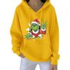 Women's Christmas  Hoodie Funny Cute Christmas Holiday Sweatshirt Pullover
