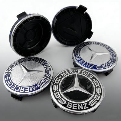 4pcs 75mm Car Wheel Center Logo Hub Cap For Mercedes Benz W211 W205 W213 W203 C218 A207 CLA CLS E Class Accessories