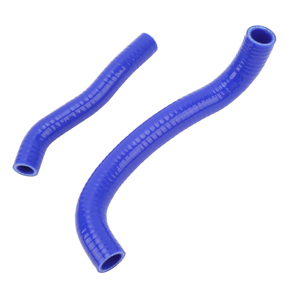 Kit de 2 Durites de Refroidissement de Radiateur en Silicone Étanches Remplacement pour Arctic Cat DVX‑400 2007 à 2008 Bleu
