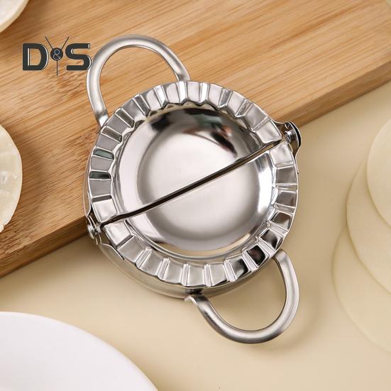 3-in-1-Knödelmaker, Edelstahl, Empanada-Presse, Mini-Kuchenform, multifunktionale Tortilla-Klemme für die Küche