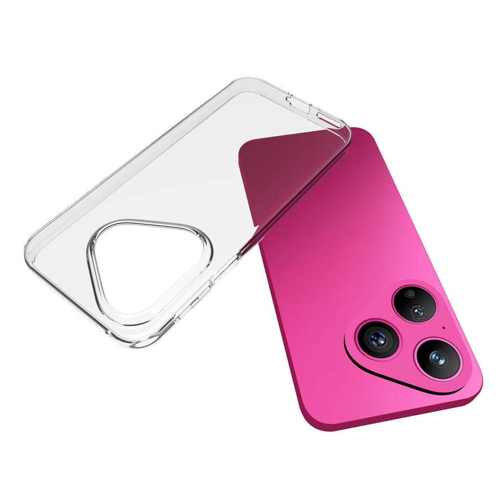 For Huawei Pura 80 Case Watermark Resistant TPU Clear Phone Back Cover