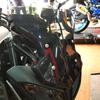 Schwarzer Windschild-Deflektor für Yamaha MT-09 2017-2019