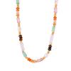 Freshwater Pearl Necklace for Women Colorful Natural Stone Beaded Chain Bohemian Fashion Zircon Girl Gift Wholesale