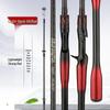 XH Lightweight Thunder Strong Heavy Black Bass Single Long-Cast Fishing Rod Set