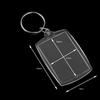 10 Acrylic Photo Holder Keyring Keychain